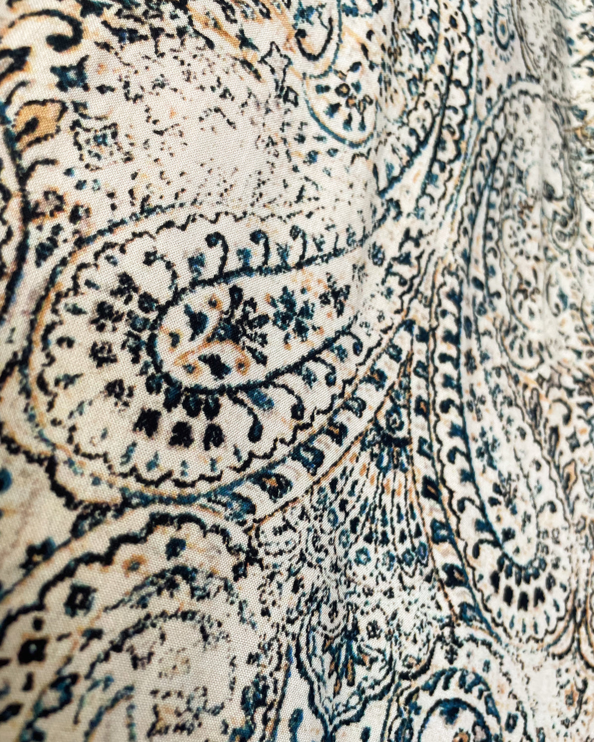 Oakley 7/8 Pant - Sand/Teal Paisley