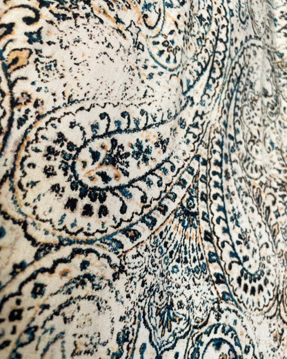 Oakley 7/8 Pant - Sand/Teal Paisley