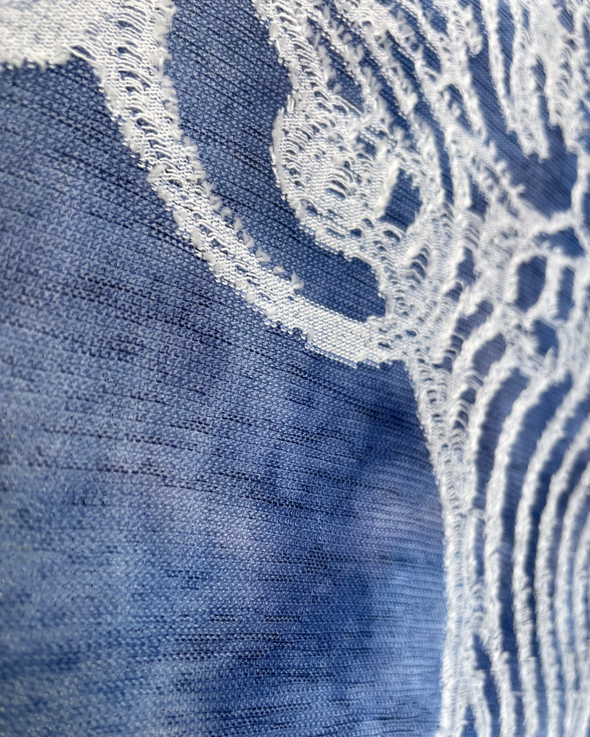 Oceana Waterfall Jacket - Blue Lace Mosaic