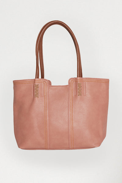 Odina Tote Bag Clutch Pink TULIO Fashion