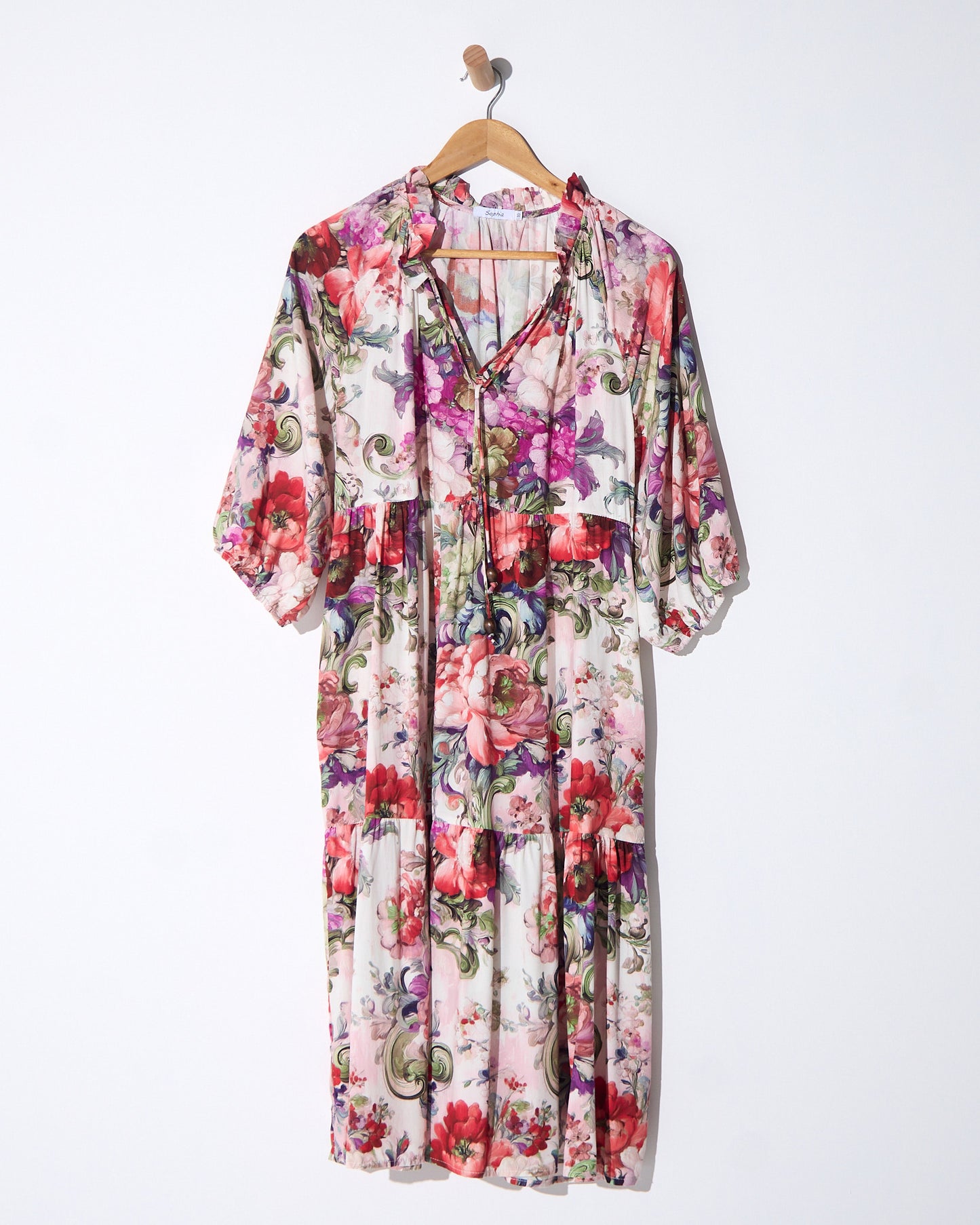 Kennedy Dress - Pink Floral