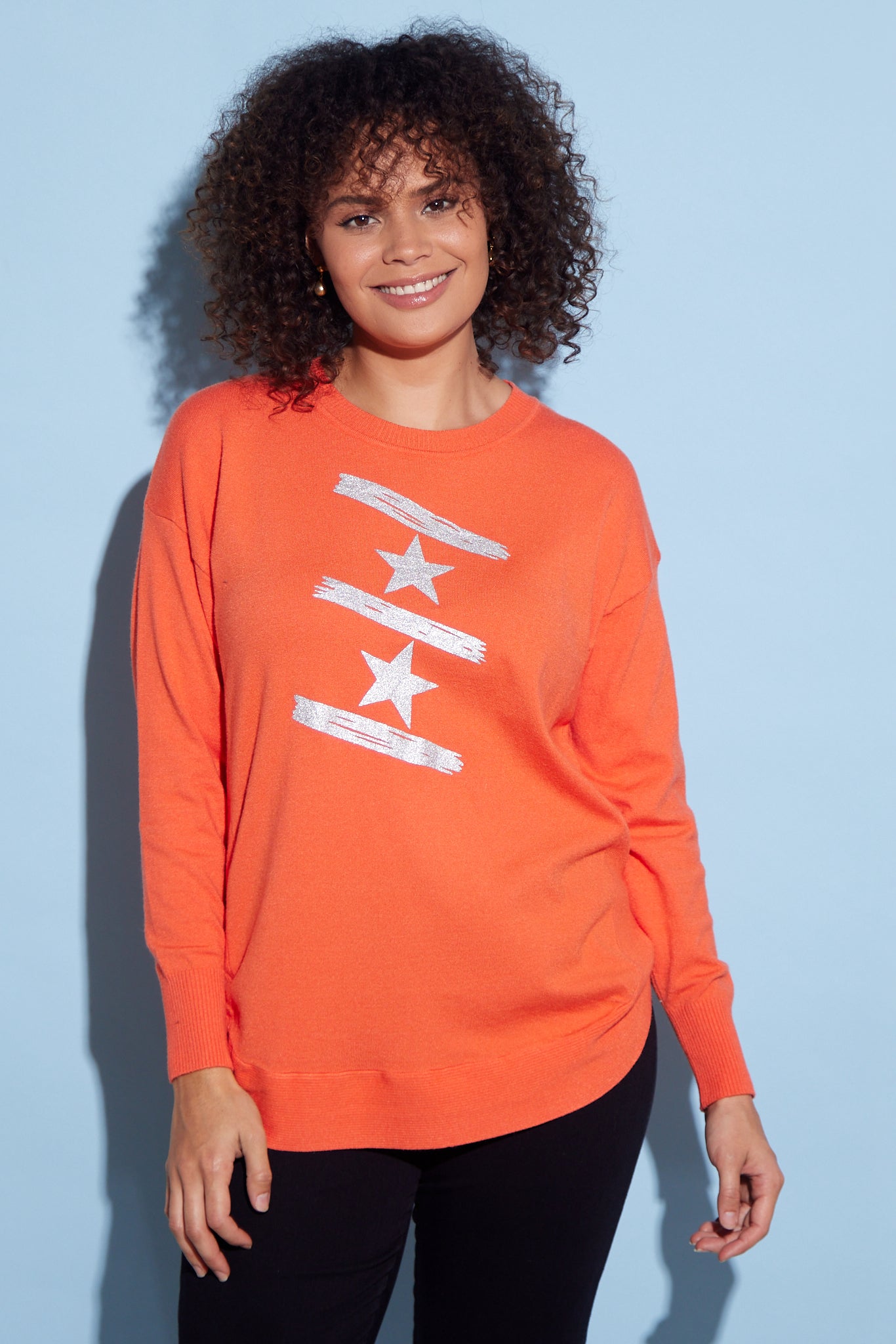 Orange star jumper best sale