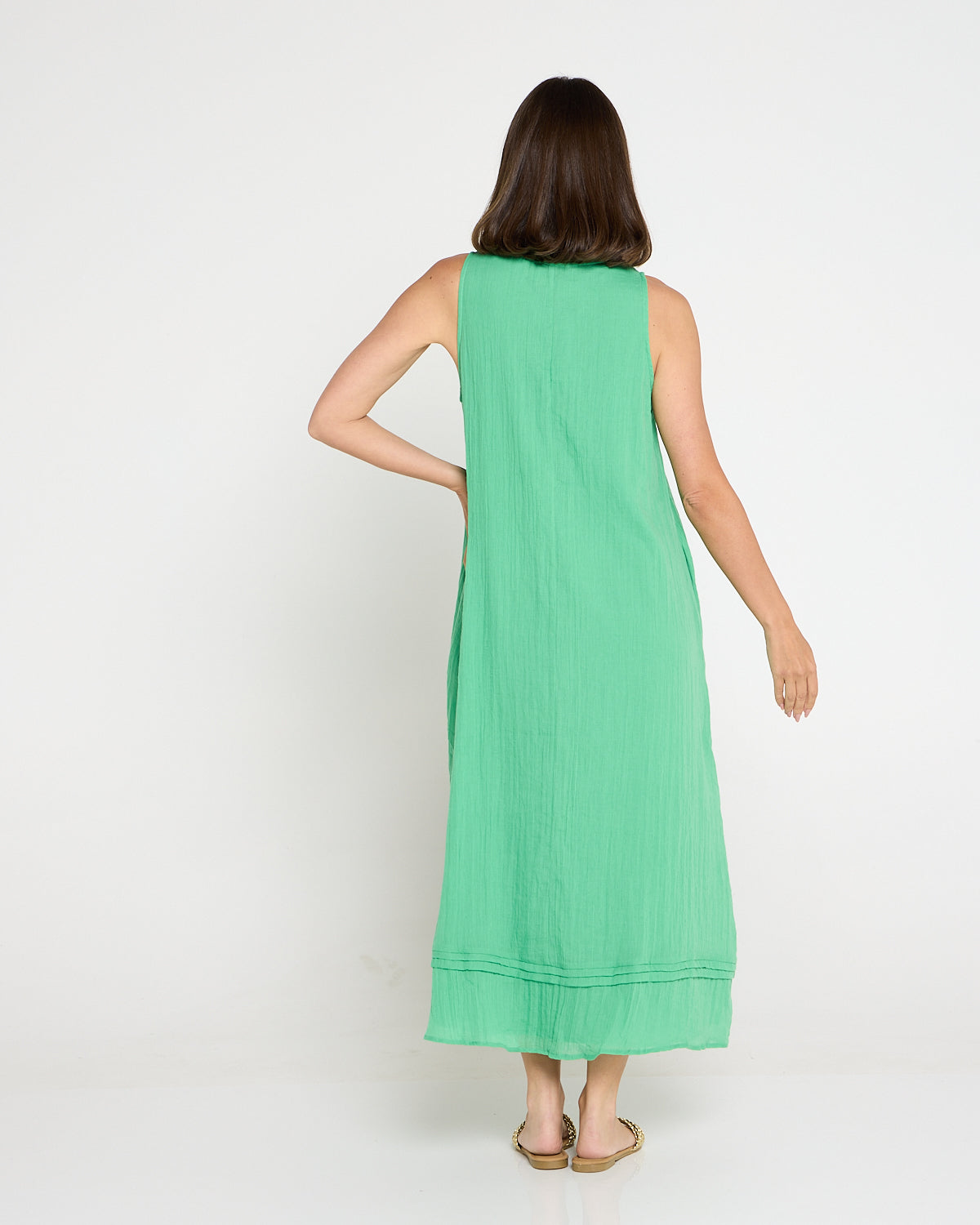 Orsula Tank Maxi Dress - Jade