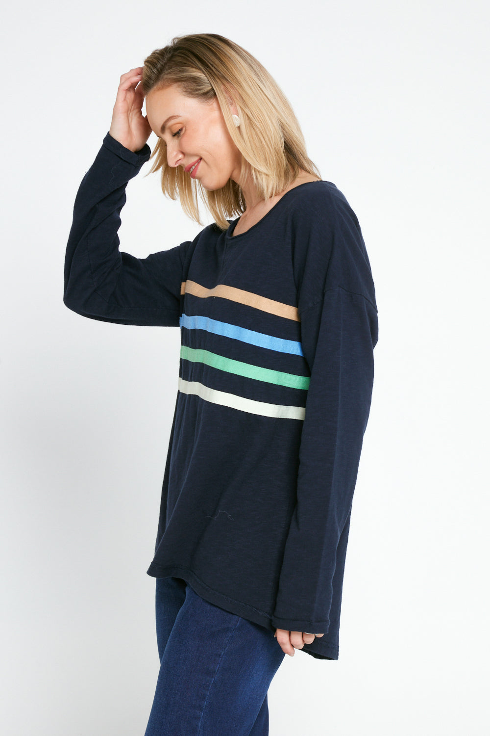 Outlook Sweater - Dark Sapphire