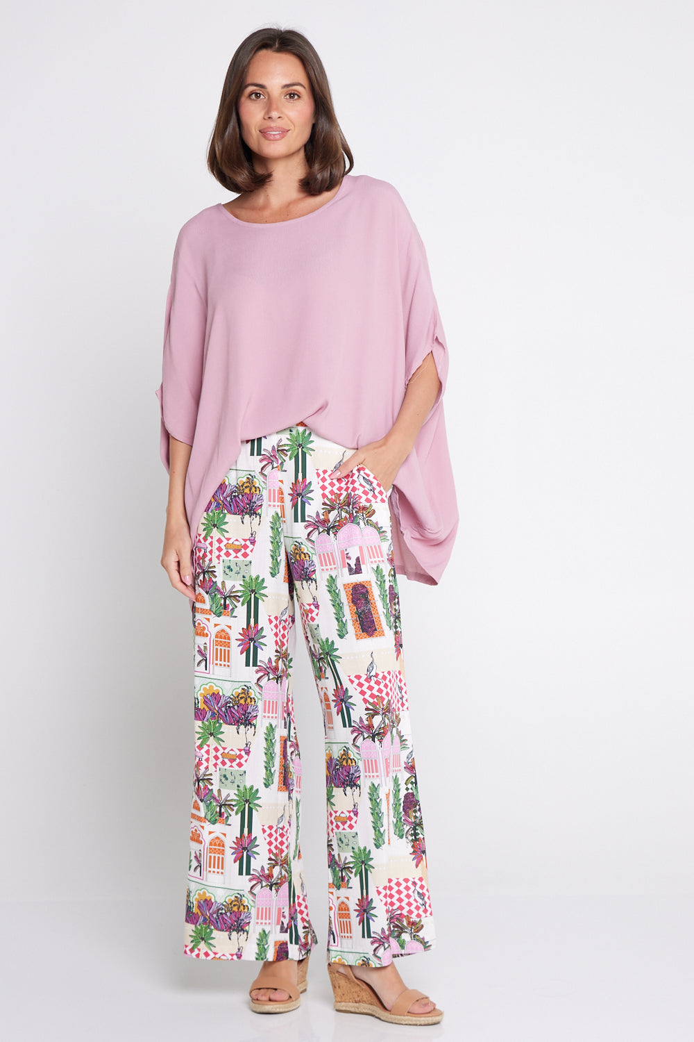 Kuala Lumpur Top - Blush
