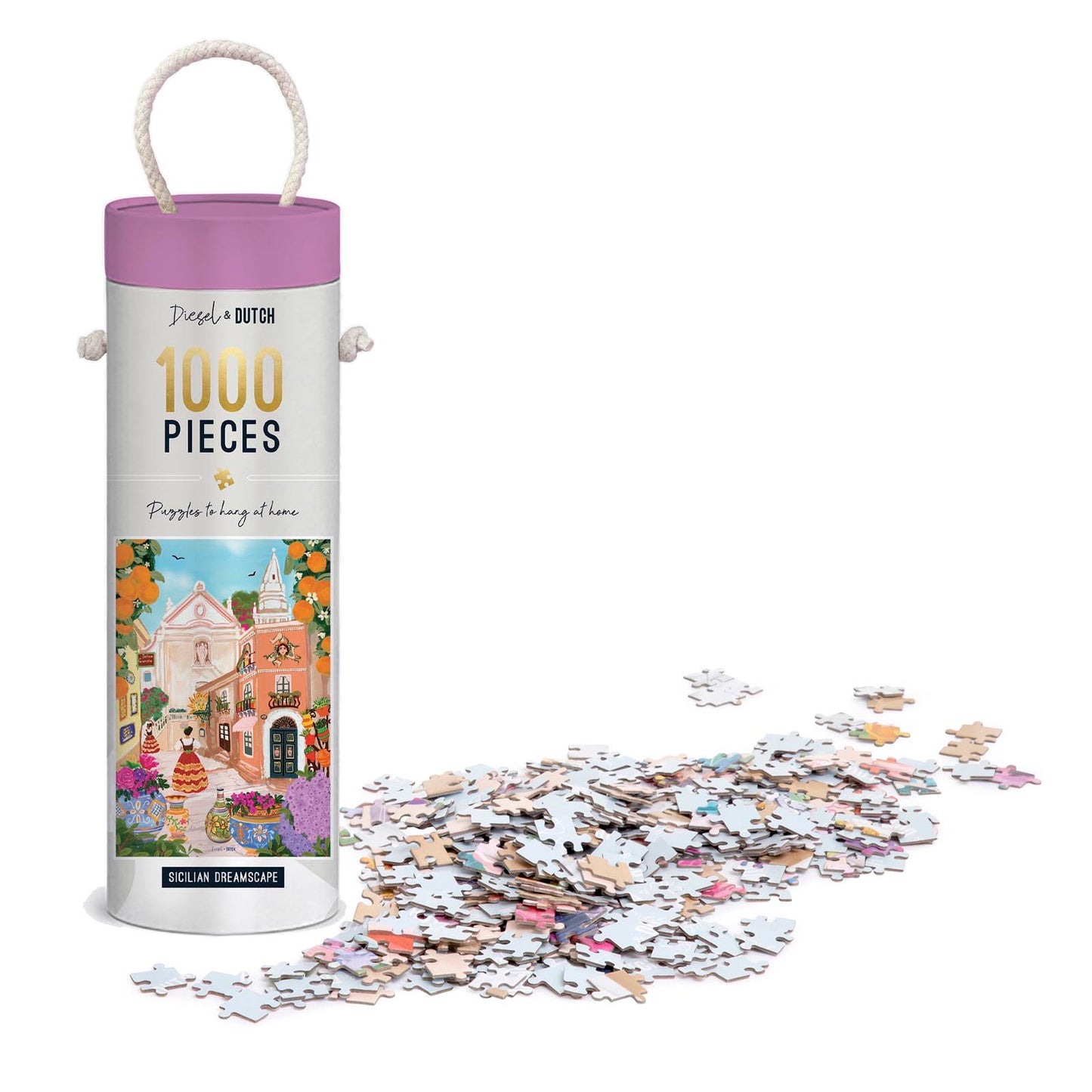 Sicilian Dreamscape Jigsaw Puzzle (1000 Pieces)