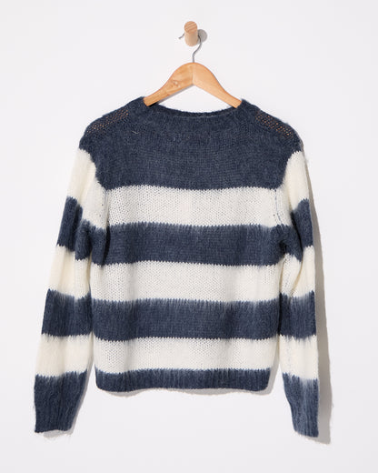 Pallas Stripe Jumper - Navy