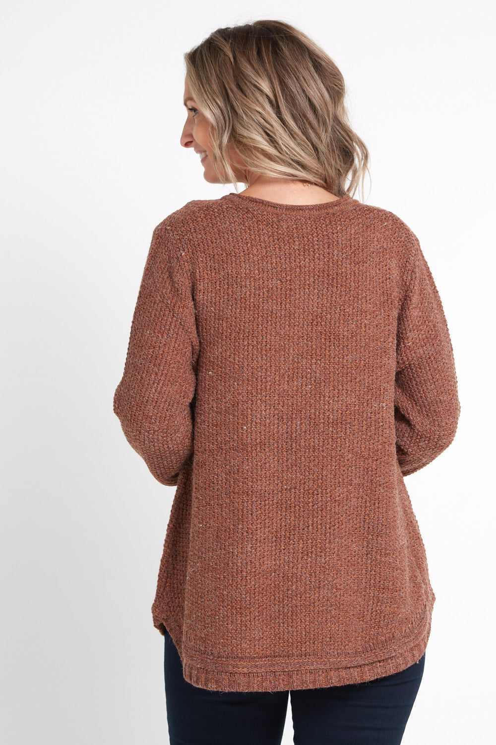Paris Knit Jumper - Rust