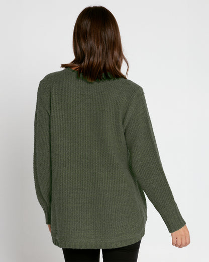 Paris Knit Jumper - Khaki
