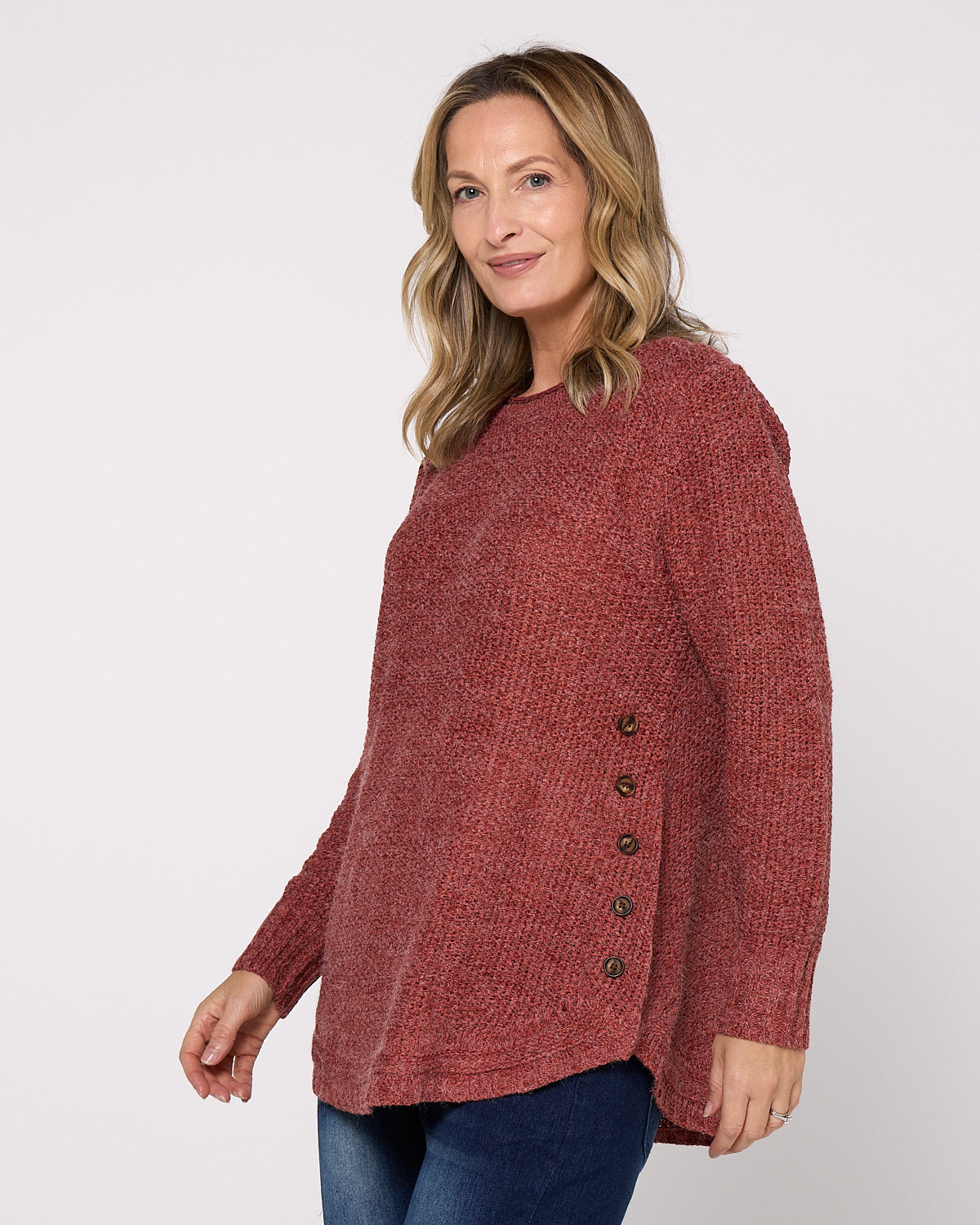 Paris Knit Jumper - Rust