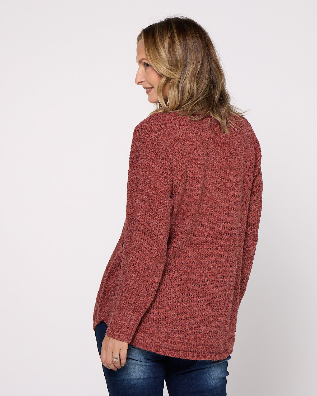 Paris Knit Jumper - Rust