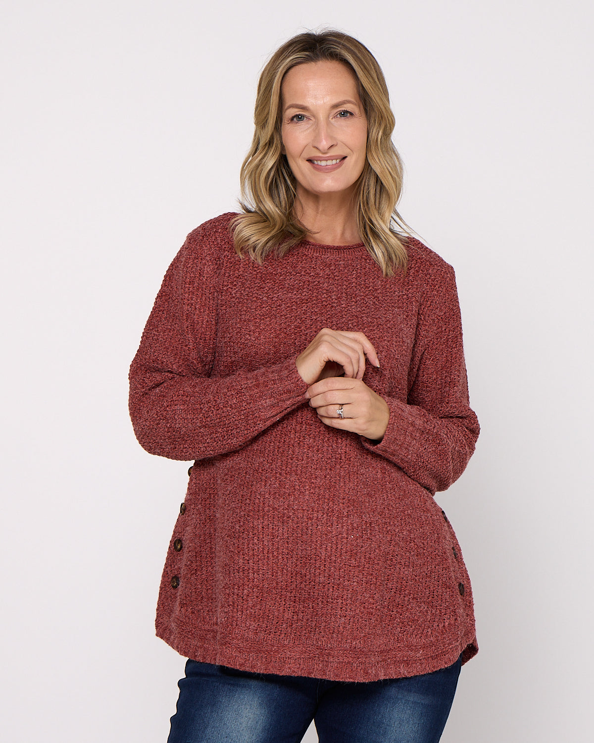 Paris Knit Jumper - Rust