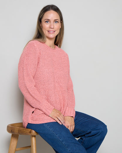 Paris Knit Jumper - Tea Rose