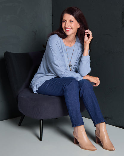 Patsy Core Top - Blue