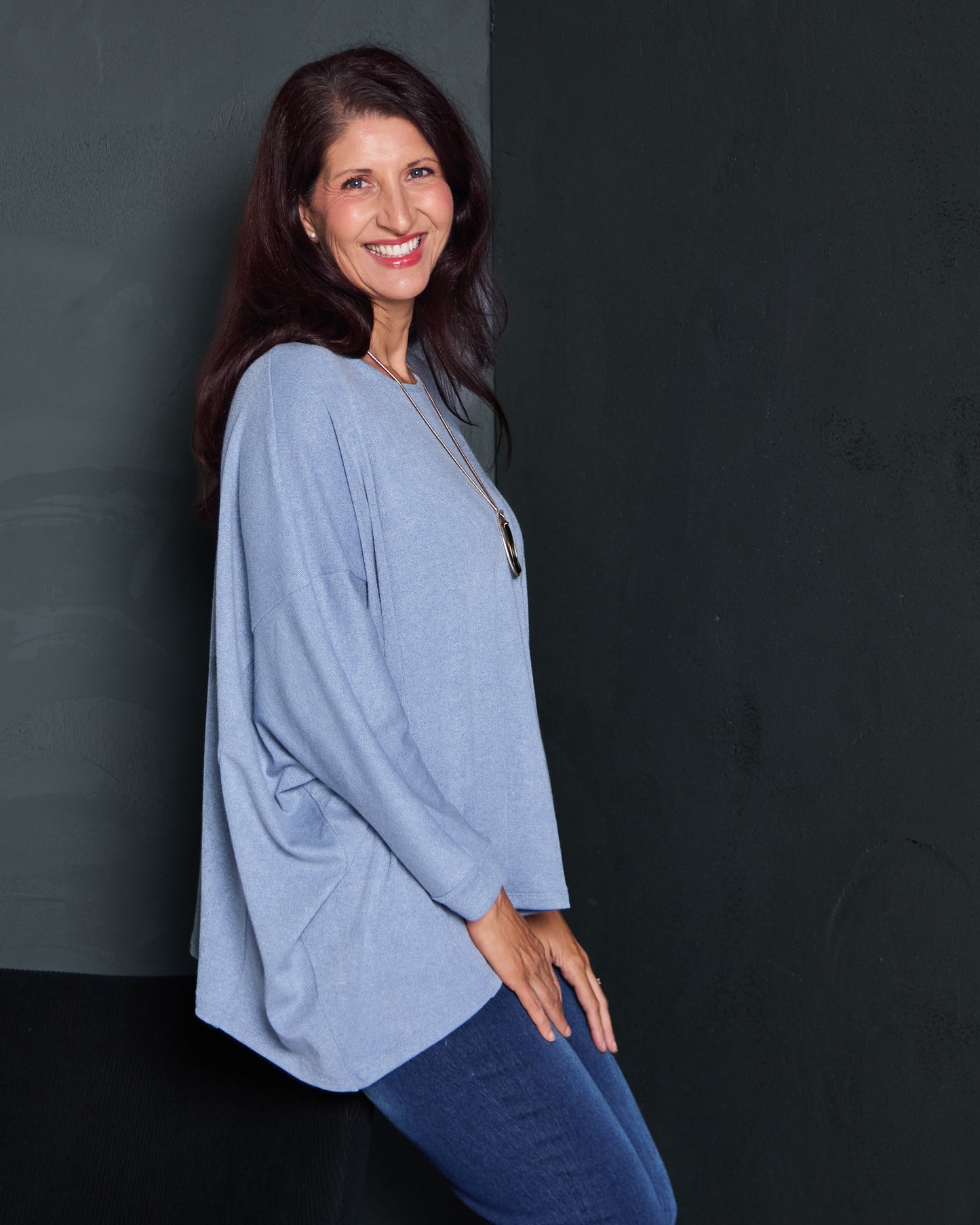 Patsy Core Top - Blue