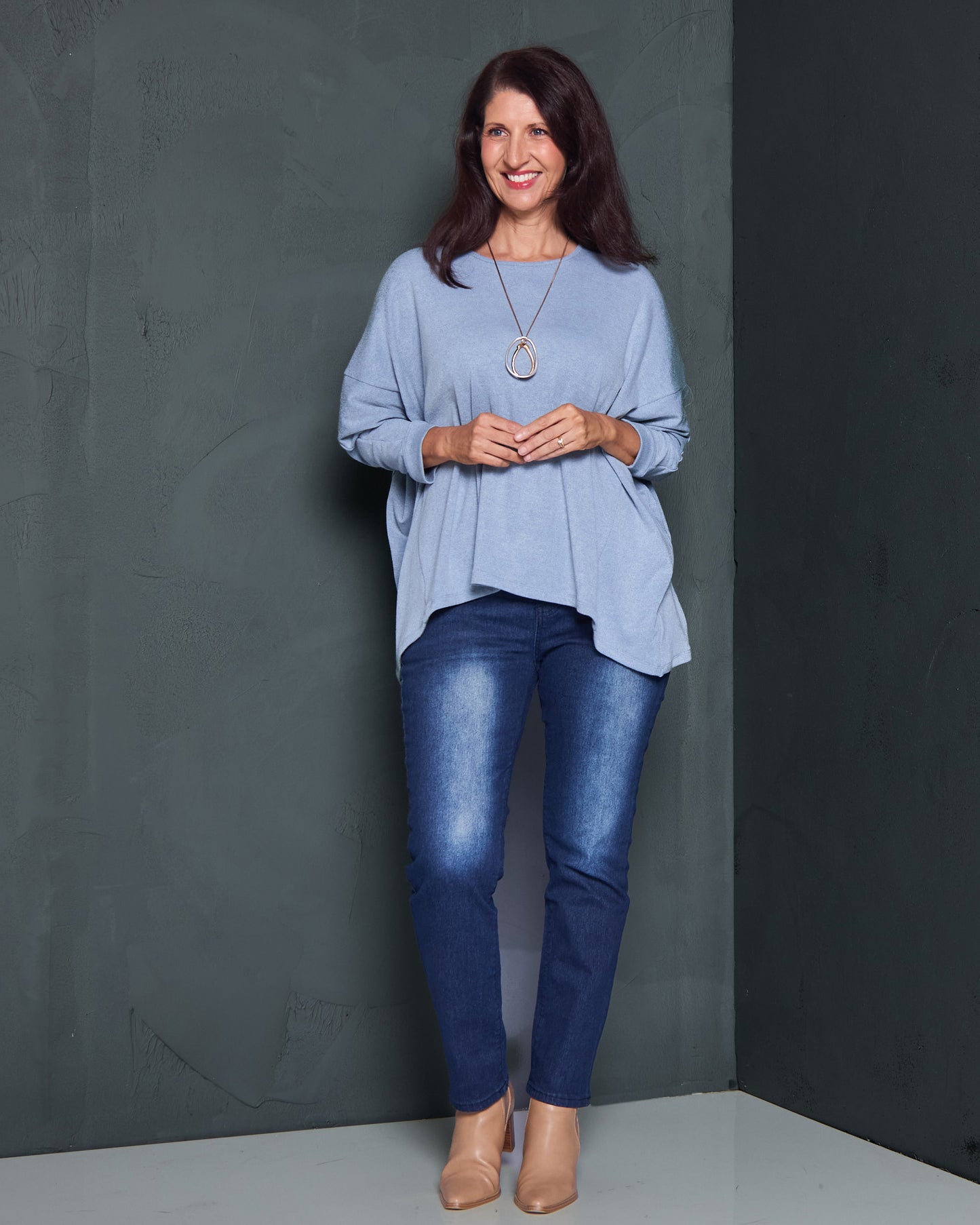 Patsy Core Top - Blue