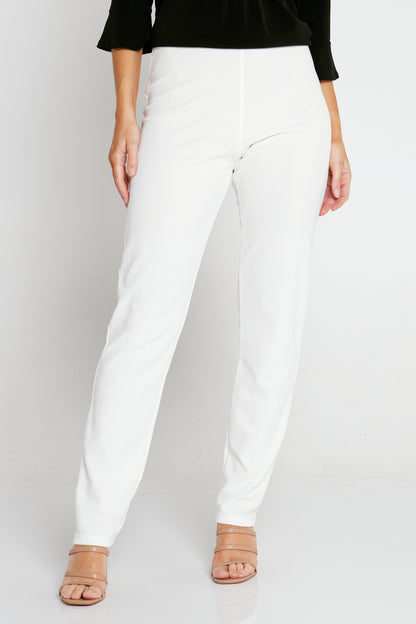 Cordelia St Pencil Pant - Ivory