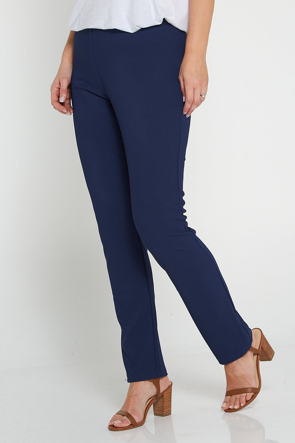 Cordelia St Pencil Pant - Navy