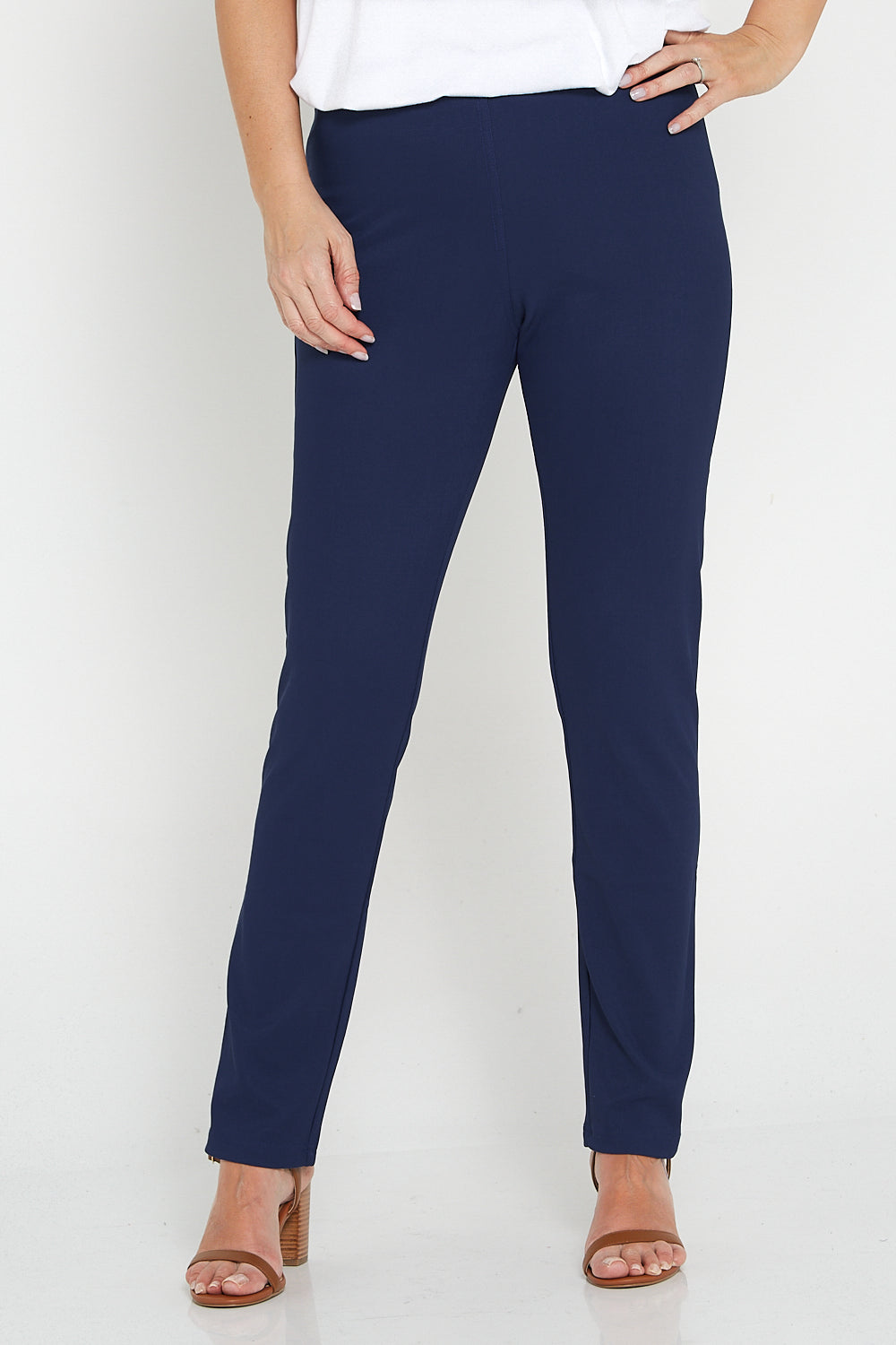 Cordelia St Pencil Pant - Navy