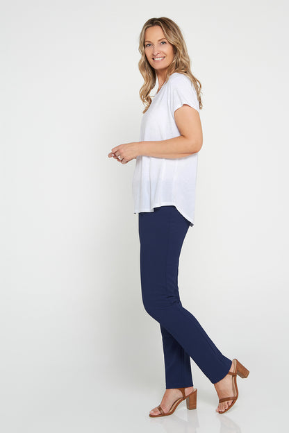 Cordelia St Pencil Pant - Navy