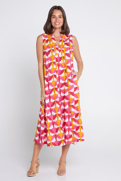 Phoenix Maxi Dress - Melon