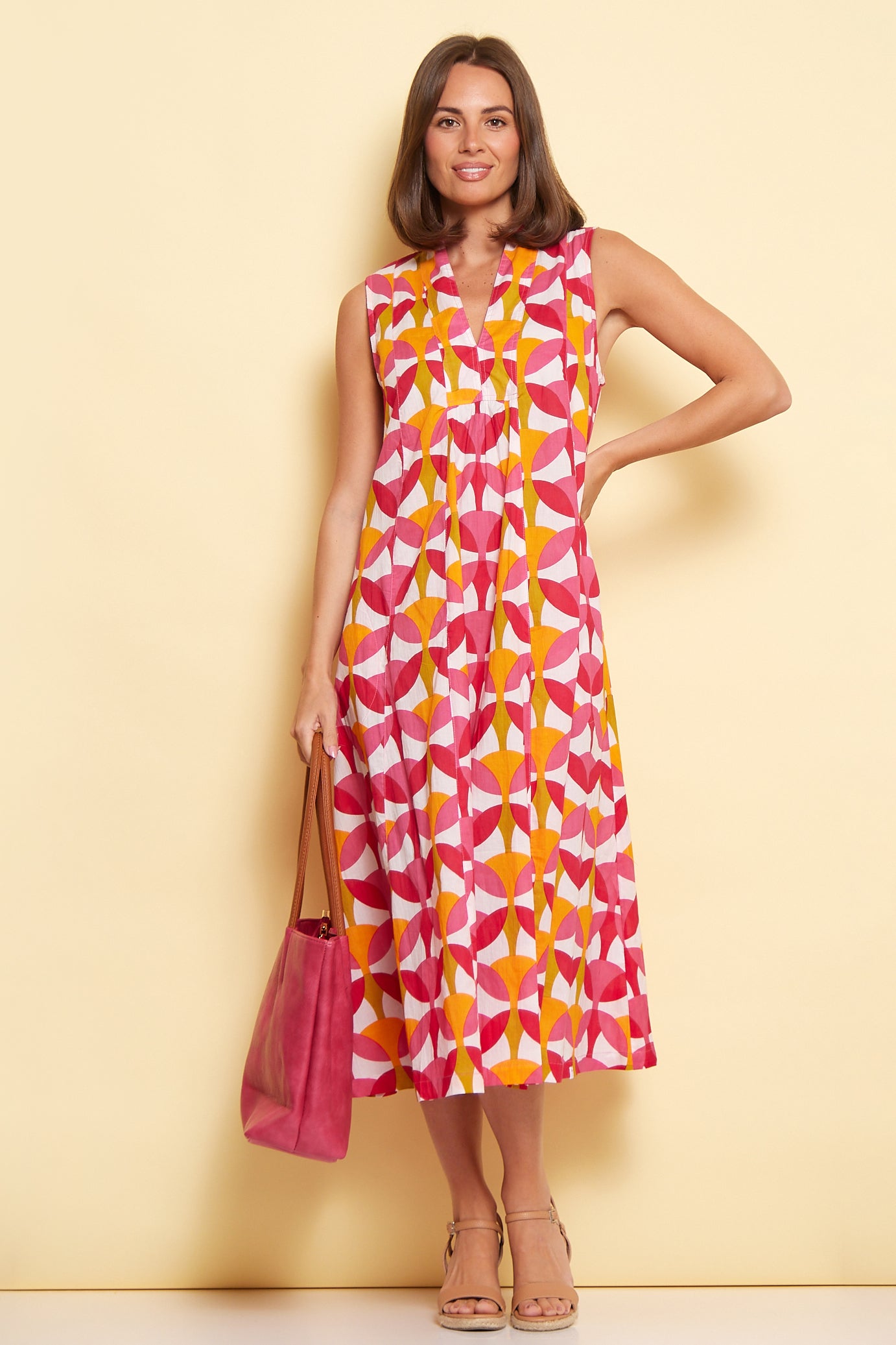 Phoenix Maxi Dress - Melon