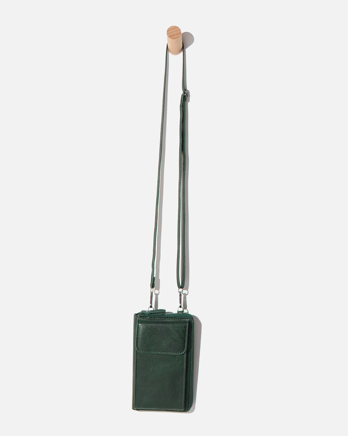 Phone Holder Purse - Dark Green