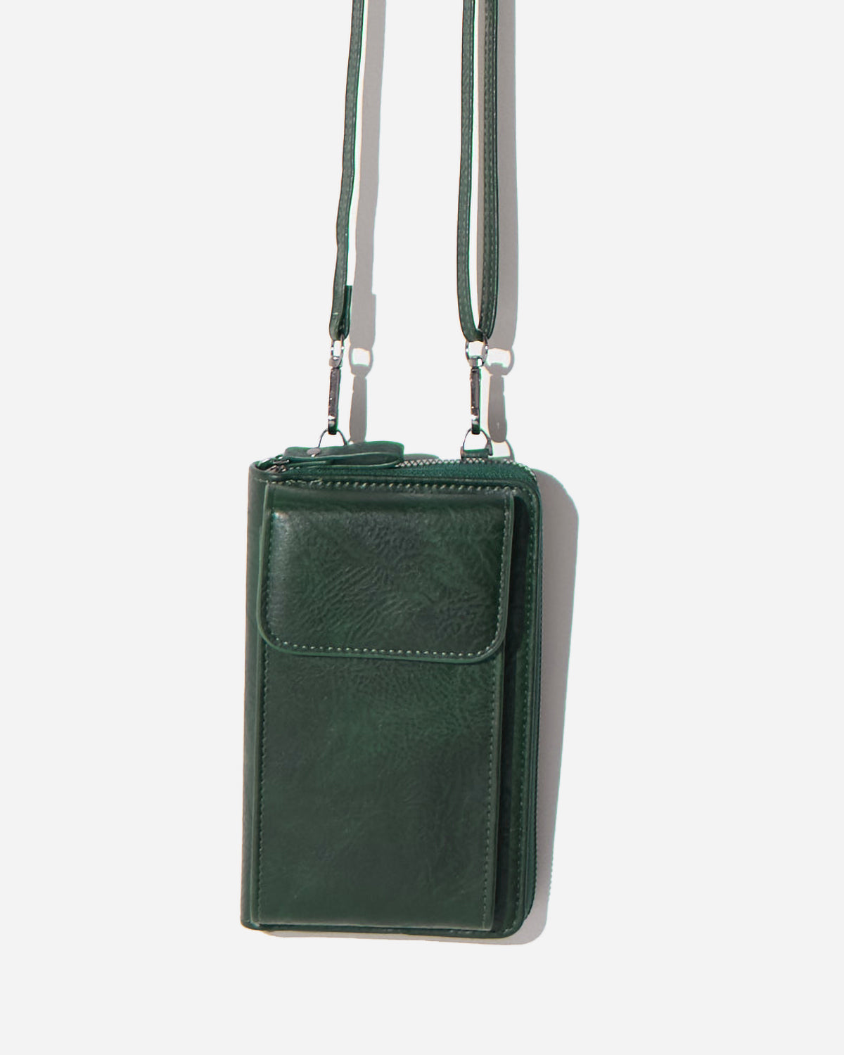 Phone Holder Purse - Dark Green