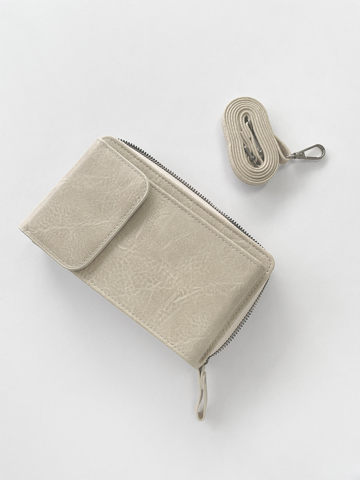 Phone Holder Purse - Limestone