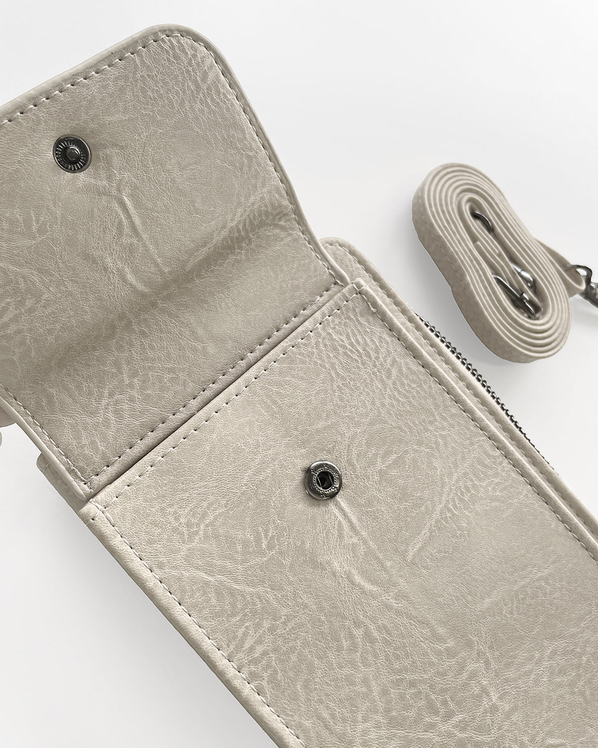 Phone Holder Purse - Limestone