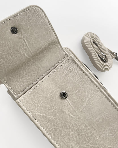 Phone Holder Purse - Limestone