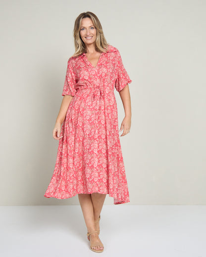 Nadia Dress - Pink Floral