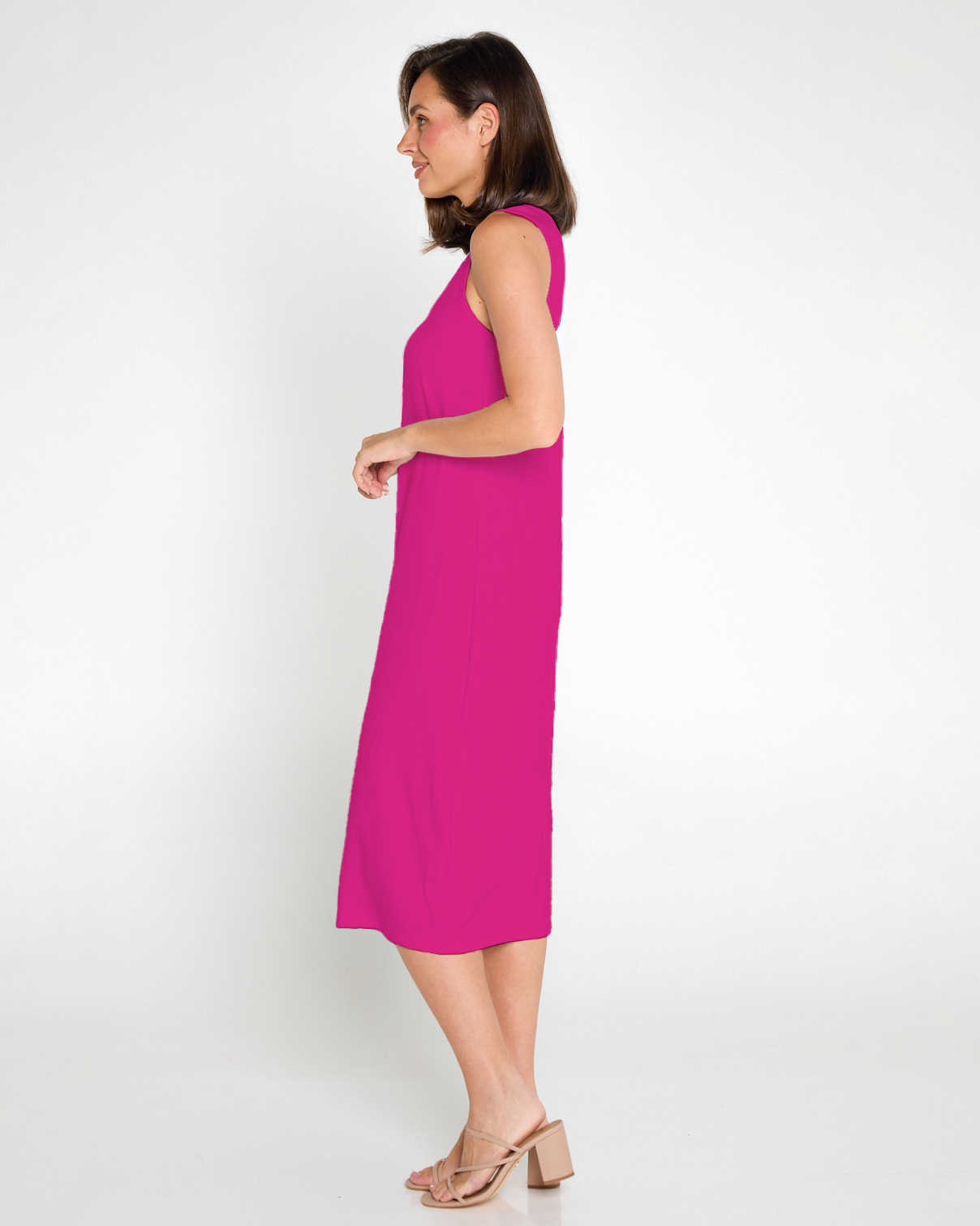 Petra Stretch Slip - Hot Pink
