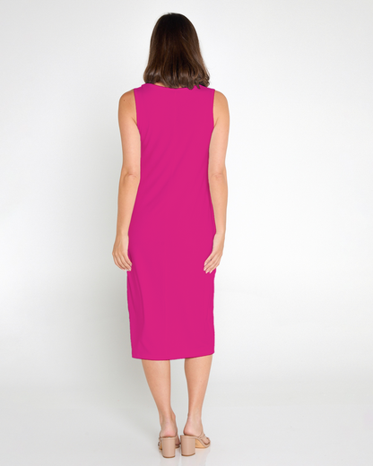 Petra Stretch Slip - Hot Pink