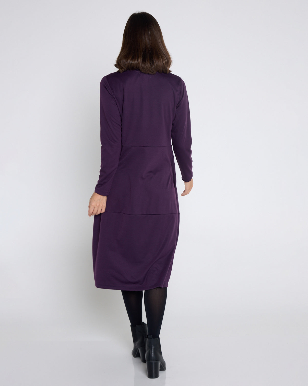 Rita Dress - Aubergine