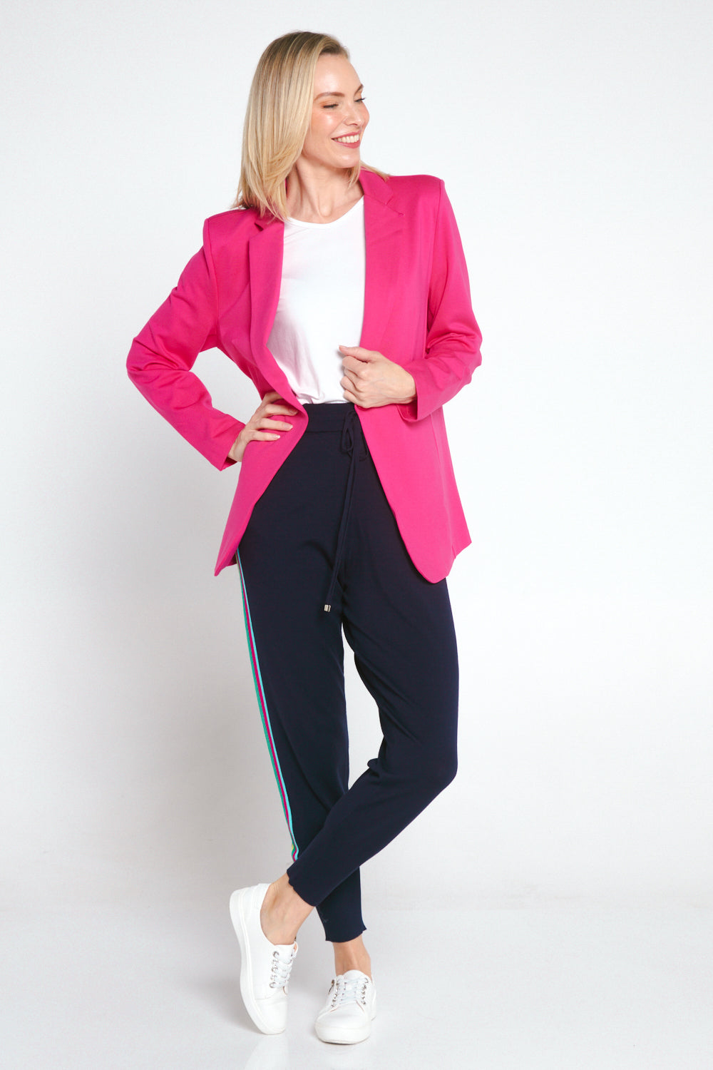 Pink boutique blazer deals