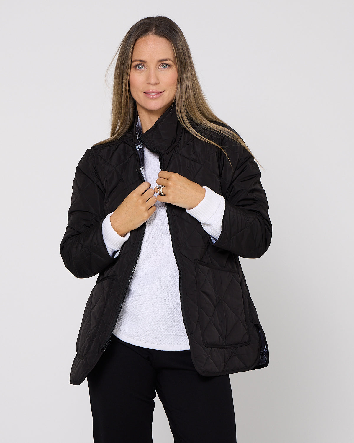 Renoir Reversible Jacket - Monochrome Magic