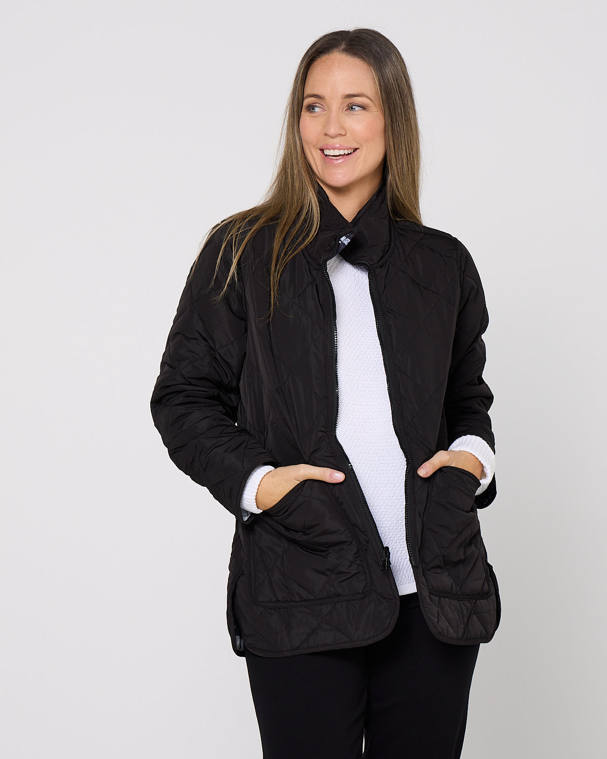 Renoir Reversible Jacket - Monochrome Magic