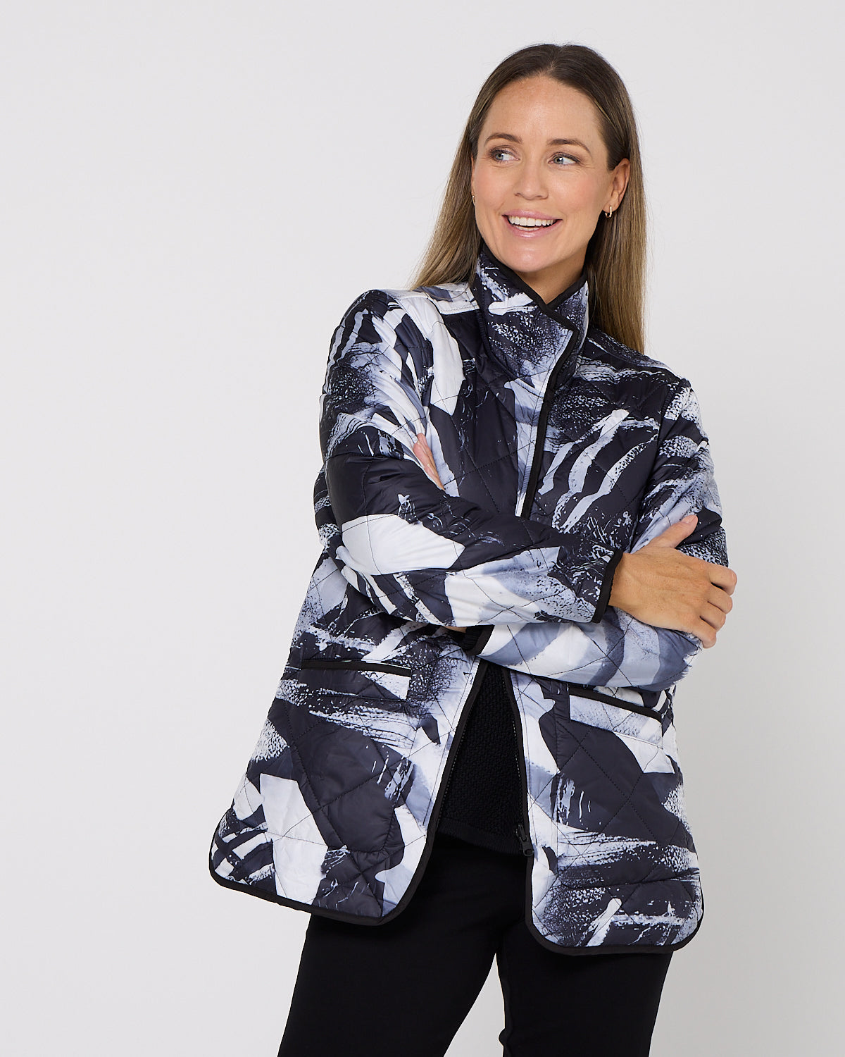 Renoir Reversible Jacket - Monochrome Magic