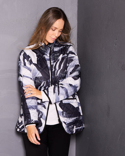 Renoir Reversible Jacket - Monochrome Magic
