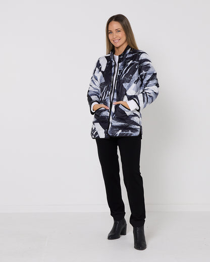 Renoir Reversible Jacket - Monochrome Magic