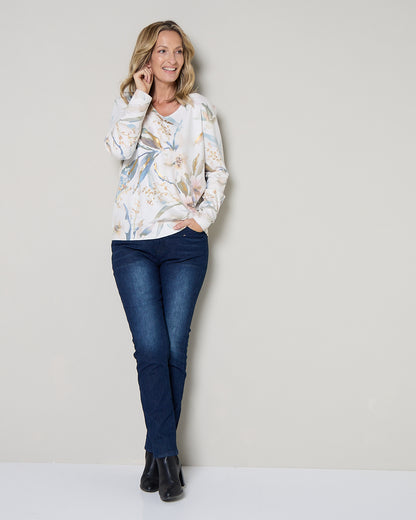 Maia Knit - Apricot Bloom