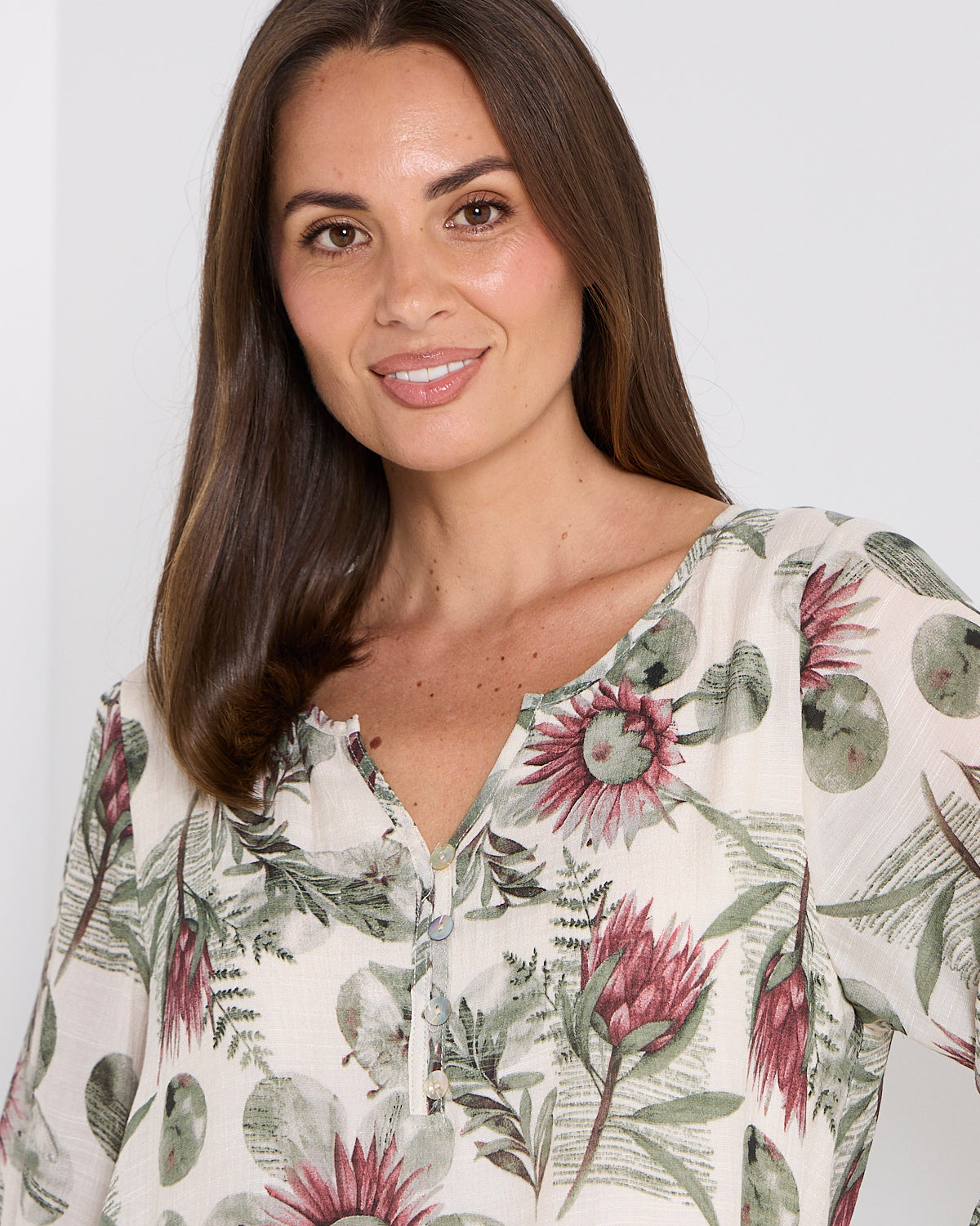 Farida Blouse - Botanical Garden