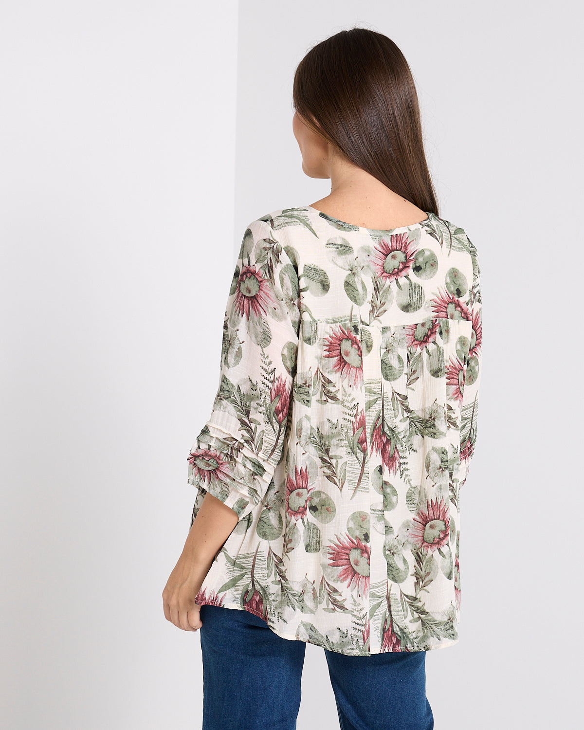 Farida Blouse - Botanical Garden
