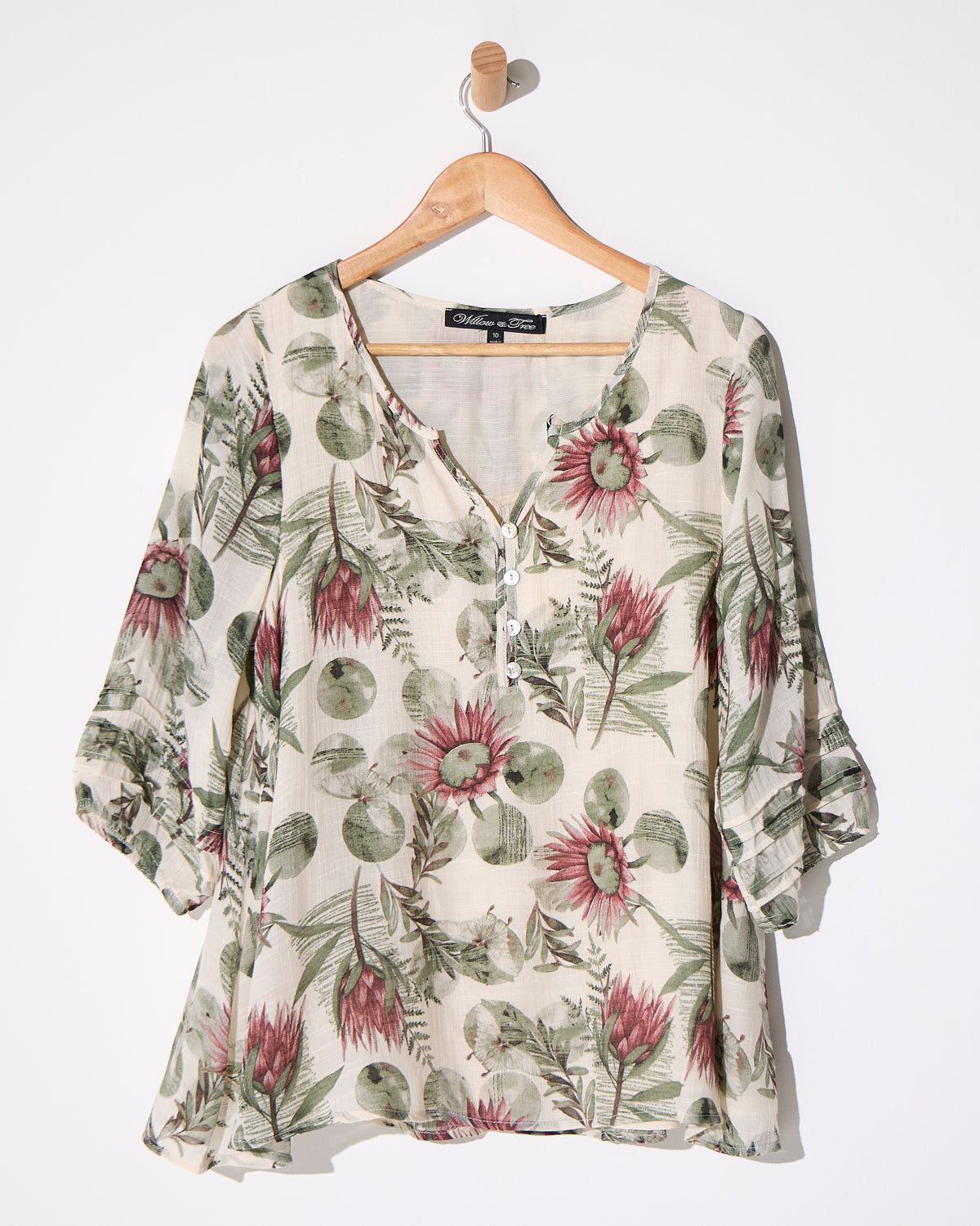 Farida Blouse - Botanical Garden