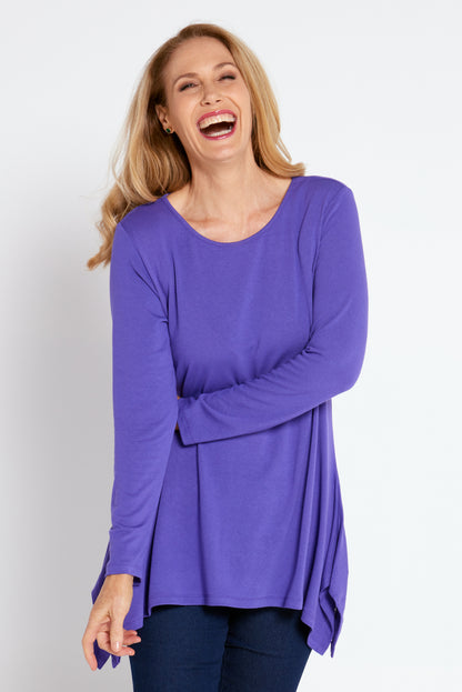 Andrea Winter Top - Purple