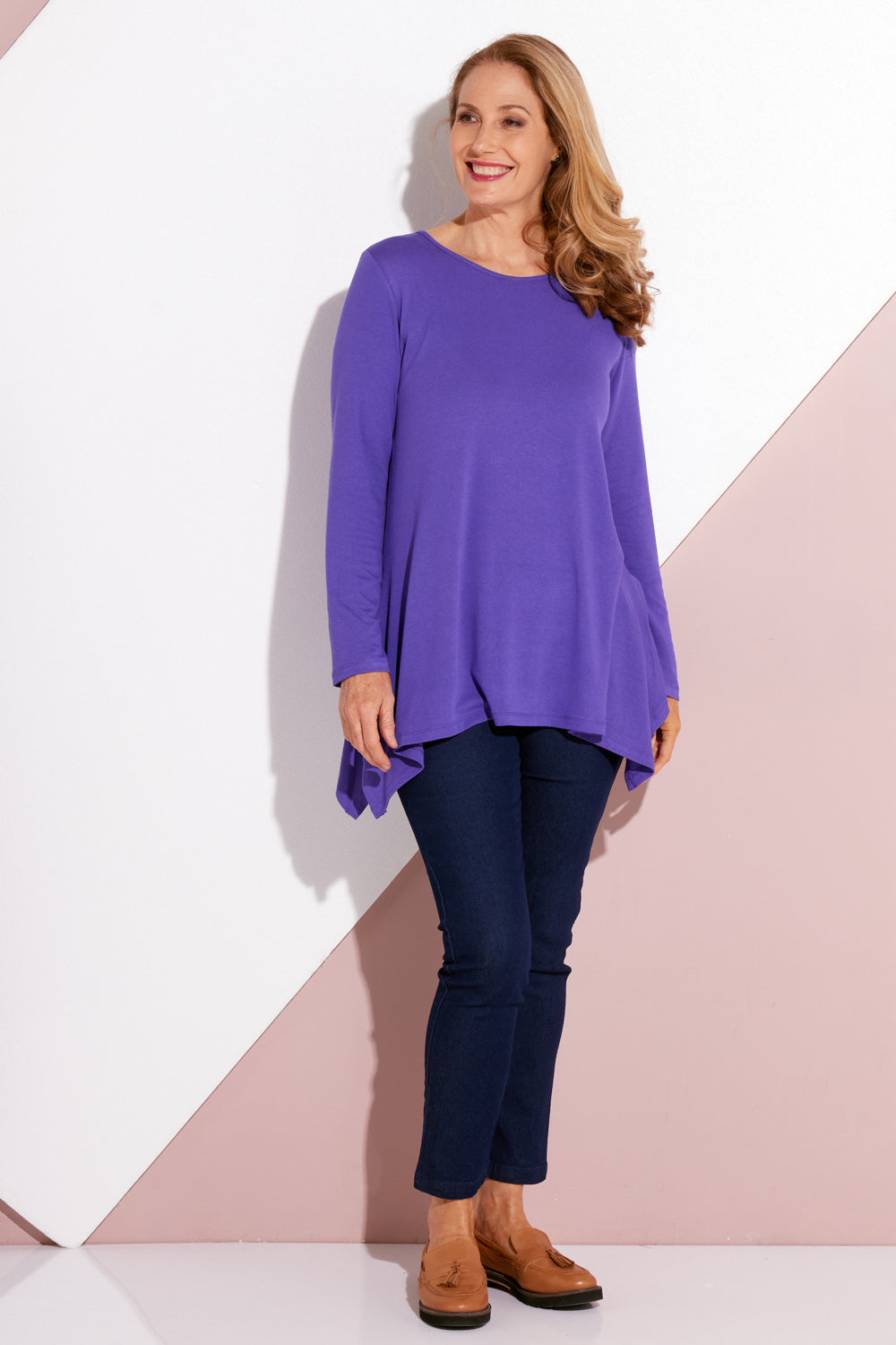 Andrea Winter Top - Purple