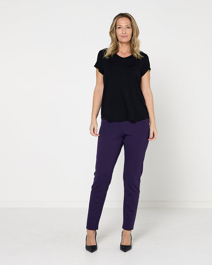 Cordelia St Pushkin Pant - Purple