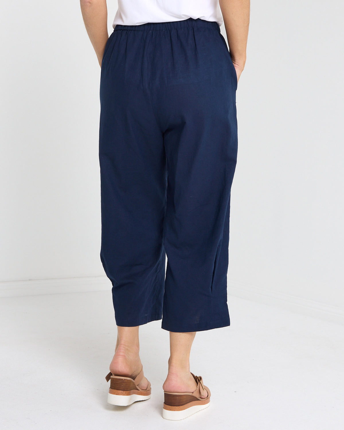 Romy Relaxed Pant - Navy