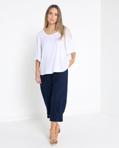Romy Relaxed Pant - Navy